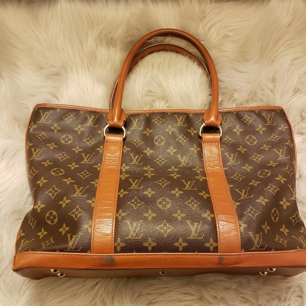 1985 vintage Louis Vuitton sac weekender pm